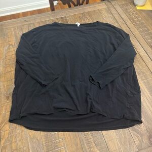 lululemon athletica Black Long Sleeve Tee